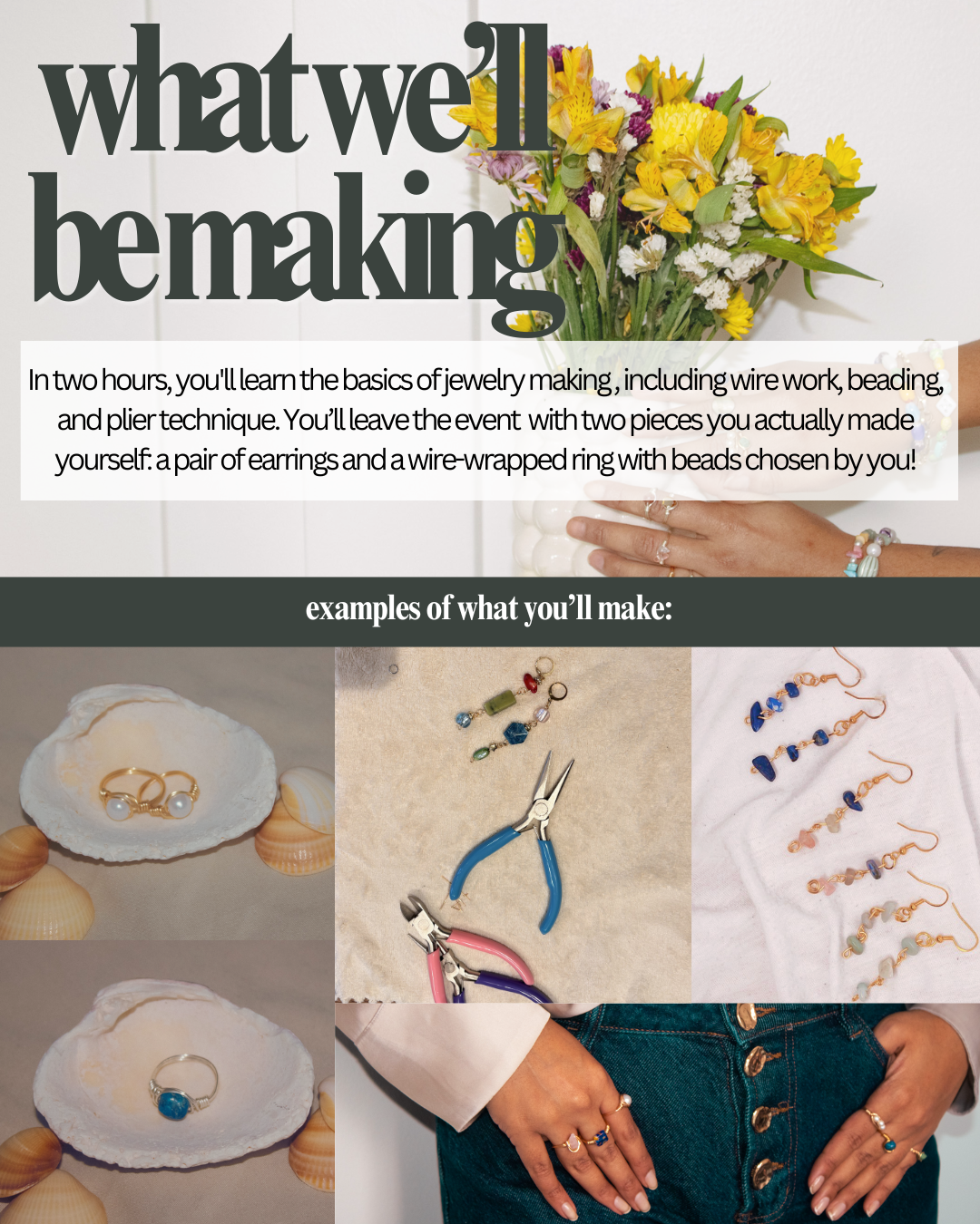 JEWELRY MAKING WORKSHOP