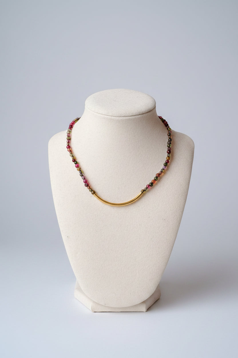 Sungold Rose Necklace
