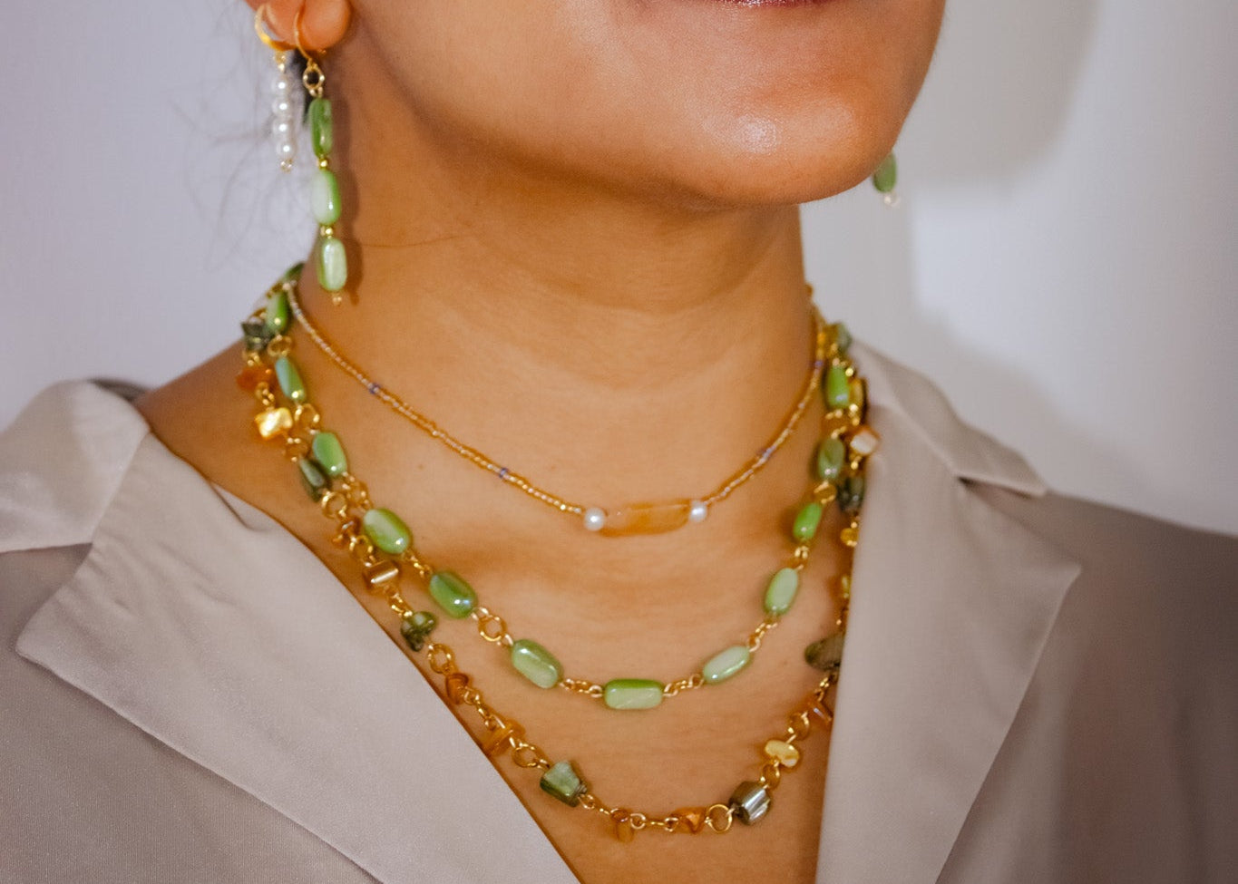 Greenleaf Gold Chain