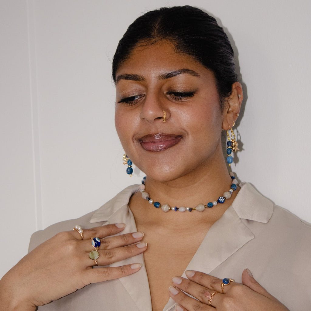 Blue Tide Earrings