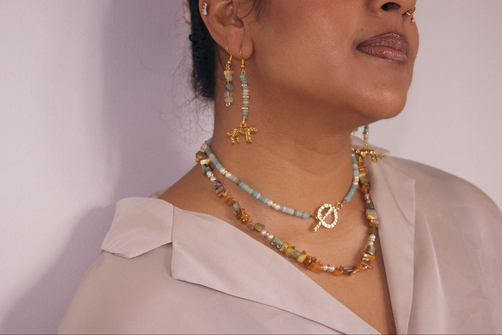 Breezy Leopard Earrings