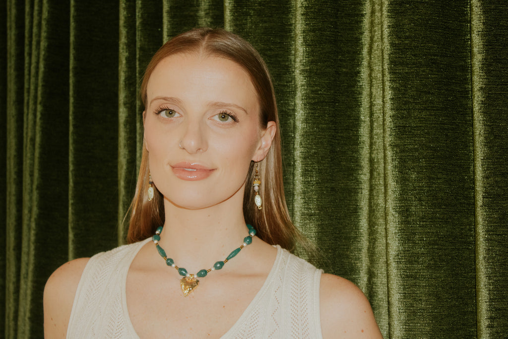 Blue Current Necklace