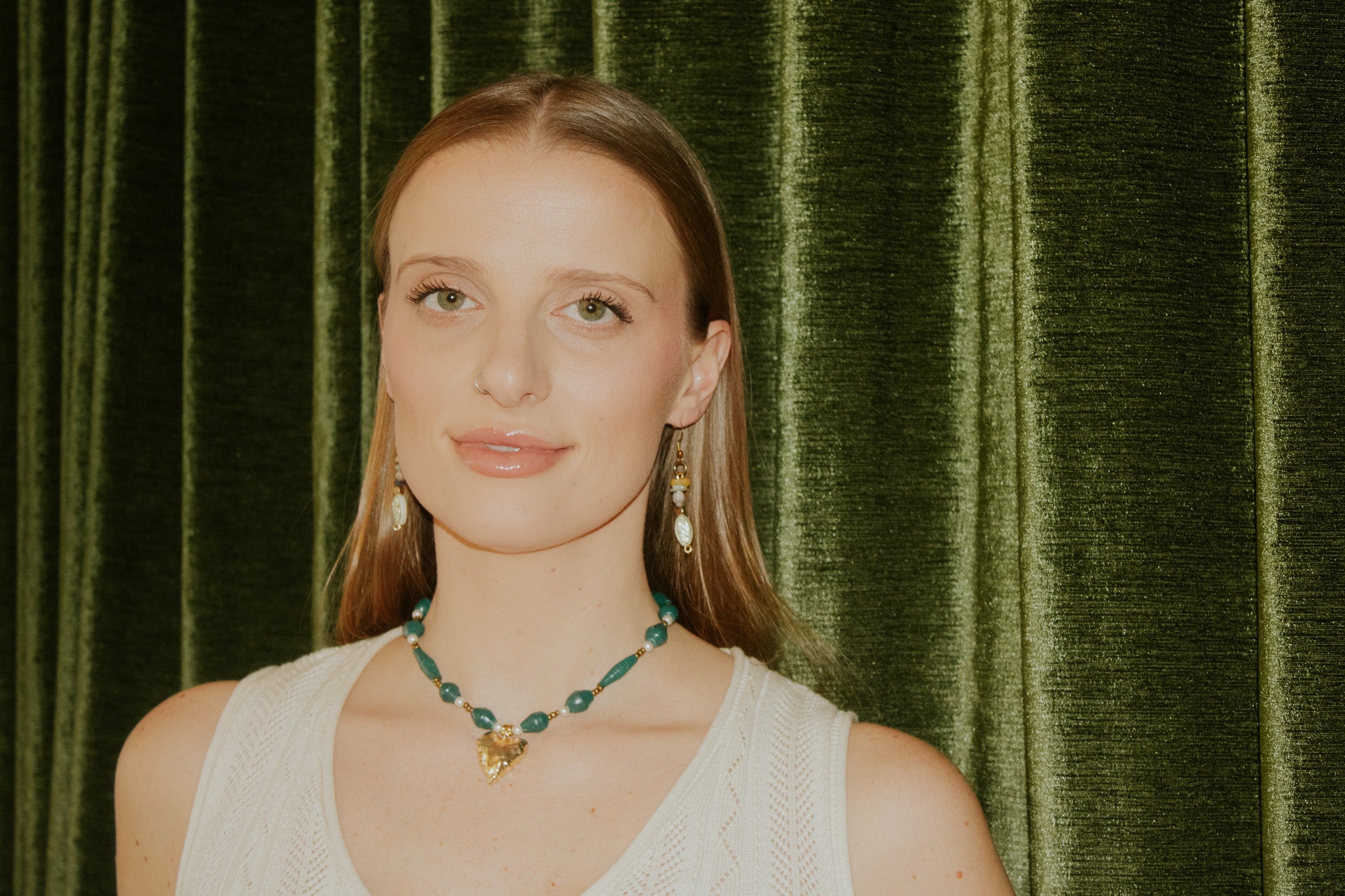 Blue Current Necklace