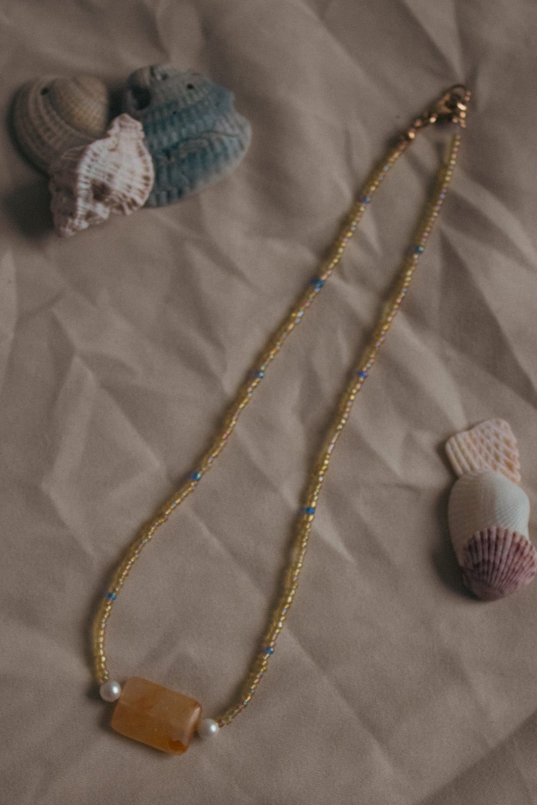 Sunrise Pearl Layering Necklace