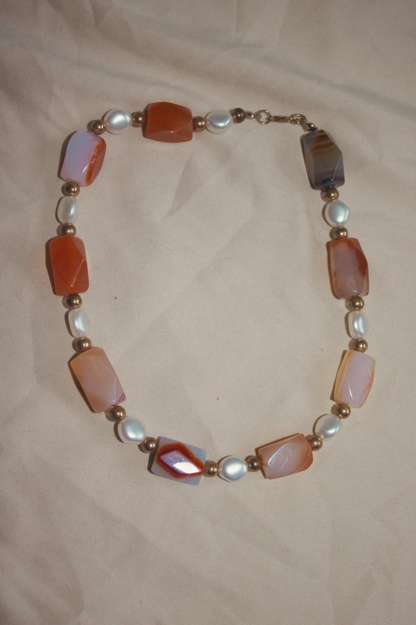 Crimson Drift Necklace