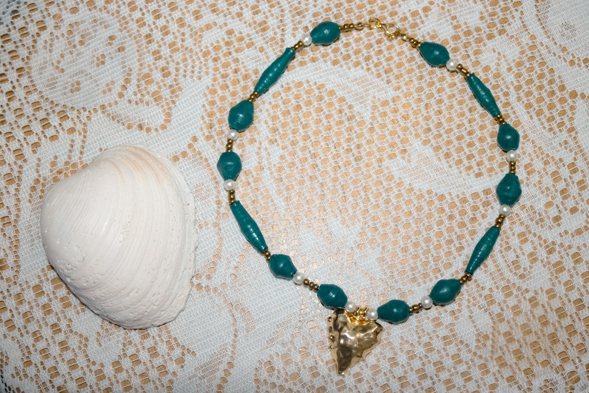 Blue Current Necklace