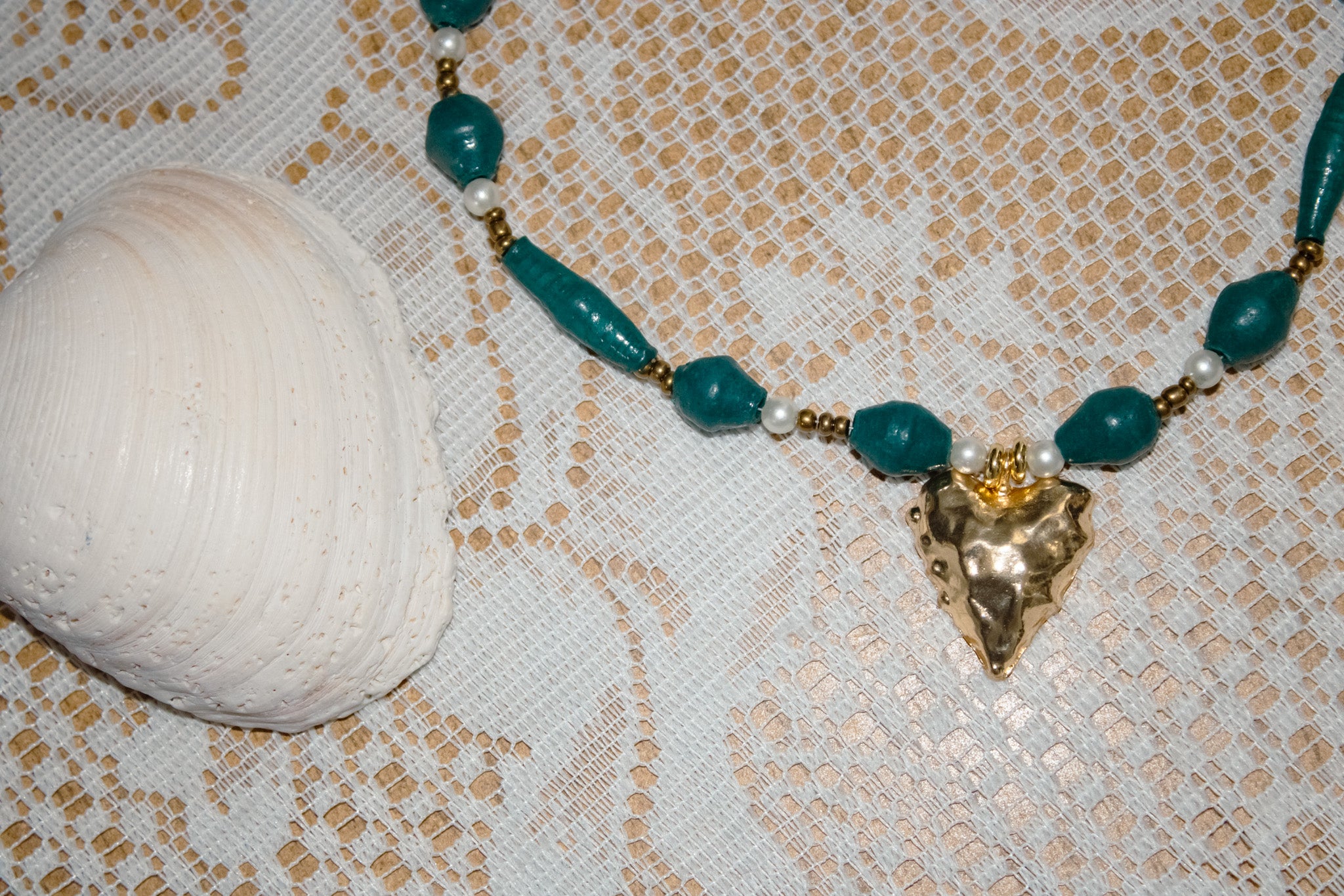 Blue Current Necklace